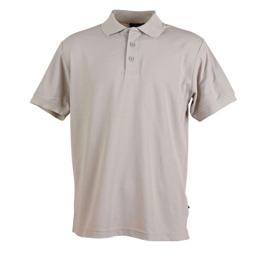 Promotional Mens Classic Casual Polos Silver Grey